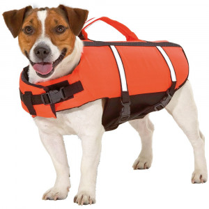 Nobby Glābšanas veste suņiem - oranža L 40cm