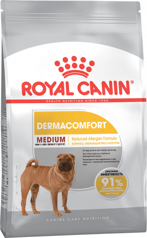 Royal Canin CCN MEDIUM DERMACOMFORT 3kg