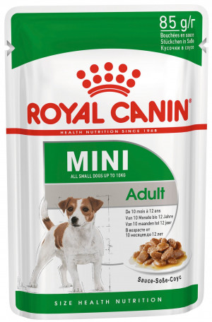 Royal Canin SHN MINI ADULT WET 12x85g Cena norādīta par 1gb.