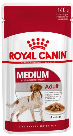 Royal Canin SHN MEDIUM ADULT WET 140g x 10gabCena norādīta par 1gab.