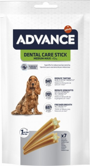 ADVANCE DENTAL CARE STICK Medium/Maxi - zobu veselībai 180g