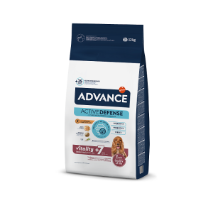ADVANCE DOG MEDIUM SENIOR sausā barība suņiem 12 kg