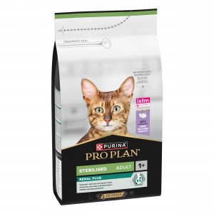 PRO PLAN ORIGINAL Cat Sterilised TURKEY - sausā barība ar tītaru kastrētiem/sterilizētiem kaķiem 1.5kg