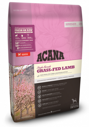 ACANA GRASS-FEED LAMB DOG - pieaugušiem suņiem ar jēra gaļu 340g