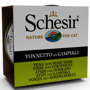 Schesir TUNCIS UN ZELTA MAKRELE (MAHI MAHI) konservi 85g