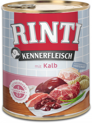 Rinti Kennerfleisch KALB konservi ar teļa gaļu želejā 800g x 6gab