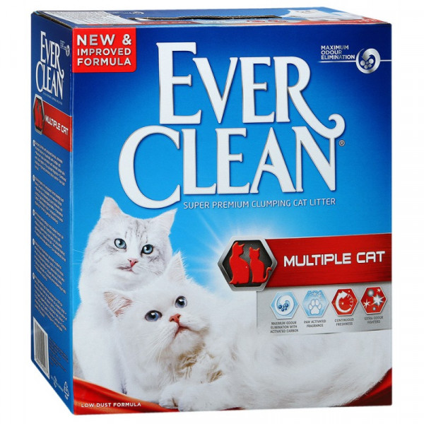 everclean multiple cat litter