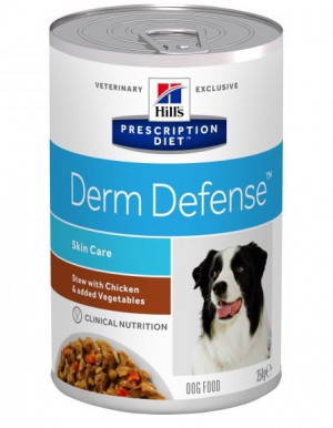 HILLS PD DERM DEFENSE Hill's Prescription Diet™ c/d™ Derm Defense™ Canine konservi ar vistu 354g