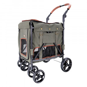 Innopet Gentle Giant Pet Wagon – Army Green ratiņi 55 x 67 x 96 cm