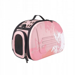 Innopet Collapsible Traveling Shoulder Carrier Pink sunset - transportēšanas soma dzīvniekiem 46 x 30 x 32 cm