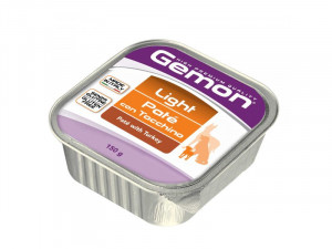 GEMON Dog pate Adult with turkey 150g - ar tītaru