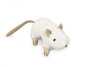 NOBBY Plush Mouse rotaļlieta ar kaķu zāli