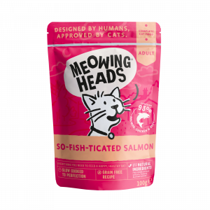 Meowing Heads SO-FISH-TICATED SALMON WET 10 x 100g