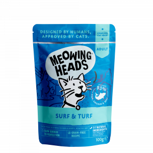 Meowing Heads SURF & TURF WET 10 x 100g