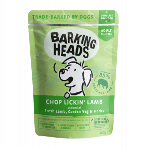 Barking Heads Chop Lickin’ Lamb Wet - konservi suņiem 10 x 300g