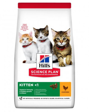 HILLS SP Hill's Science Plan KITTEN<1 CHICKEN ar vistu 300g