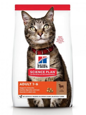 HILLS SP Hill's Science Plan ADULT LAMB & RICE ar jēru 300g