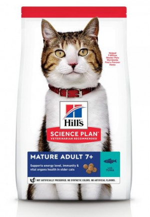 HILLS SP Hill's Science Plan MATURE ADULT 7+ ar tunci 1.5kg
