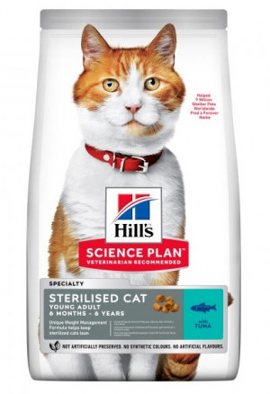 HILLS SP Hill's Science Plan STERILISED CAT YOUNG ADULT ar tunci 1.5kg