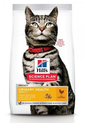 HILLS SP Hill's Science Plan ADULT 1+ URINARY HEALTH ar vistu 300g