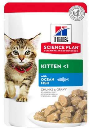 HILLS SP Hill's Science Plan Feline Kitten Ocean Fish 12 x 85g