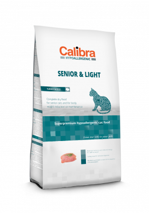 Calibra Cat SENIOR Light Turkey  7kg