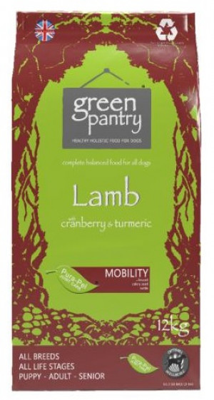 Green Pantry Lamb with Cranberry & Turmeric 2kg Cena norādīta par 1 gb. un ir spēkā pasūtot 2 gb.