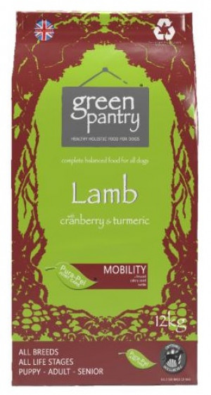 Green Pantry Lamb with Cranberry & Turmeric 2kg Cena norādīta par 1 gb. un ir spēkā pasūtot 2 gb.