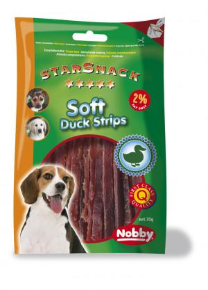 NOBBY StarSnack Soft Duck Strips 70g