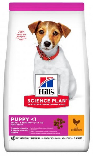 HILLS SP Hill's Science Plan™ SMALL&MINI PUPPY ar vistu 3kg