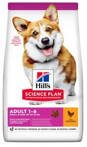 HILLS SP Hill's Science Plan™ SMALL&MINI ADULT ar vistu 3kg