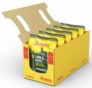 Josera Lamb & Batate 900g Cena norādīta par 1 gb. un ir spēkā pasūtot 5 gb.