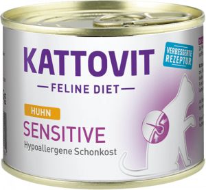 Kattovit Sensitive ar vistu 185g