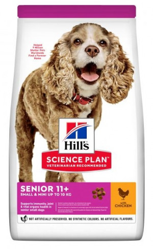 HILLS SP Hill's Science Plan™ SENIOR 11+ SMALL & MINIATURE CHICKEN ar vistu 1.5kg