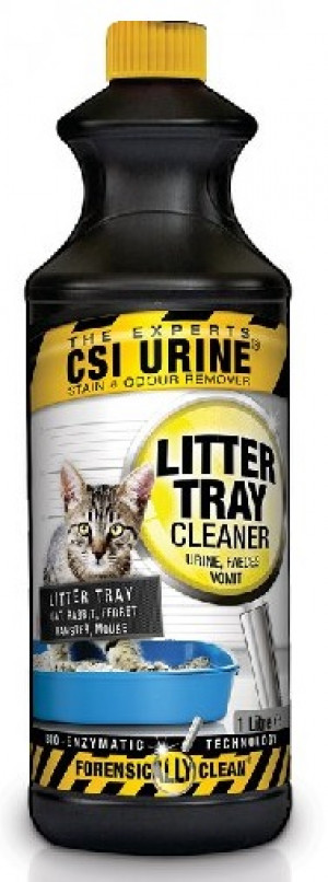 CSI URINE® Litter Tray Cleaner Urīna smakas noņēmējs kaķu tualetei 1L