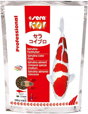 SERA Koi Professional Spirulina Color Food 2,200 g