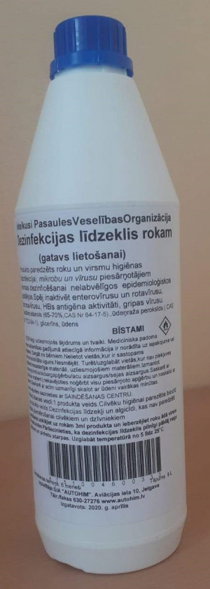 Roku Dezinfekcijas līdzeklis 1L