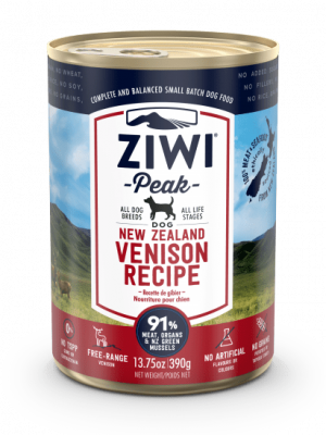 ZIWI PEAK Wet Venison Recipe for Dogs 390g
