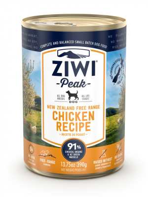 ZIWI PEAK Wet Free-Range Chicken Recipe for Dogs 390g