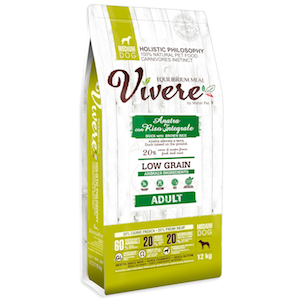 VIVERE Medium Adult Duck  12kg Cena norādīta par 1 gb. un ir spēkā pasūtot 2 gb.