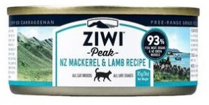 ZIWI PEAK Wet Mackerel & Lamb Recipe kaķiem 85g