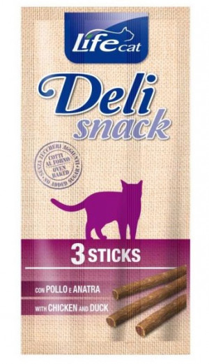 Lifecat Deli Snack Vista/Pīle 3x5g