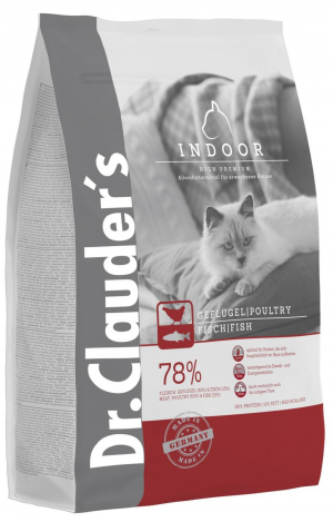 Dr.Clauder's High Premium INDOOR CAT 4kg