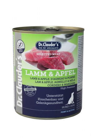 Dr.Clauder's Selected Meat Joint Active LAMB&APPLE 6 x 800g