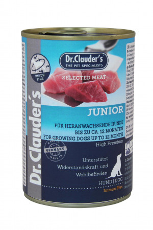 Dr.Clauder's Immune Plus Selected Meat JUNIOR 6 x 400g