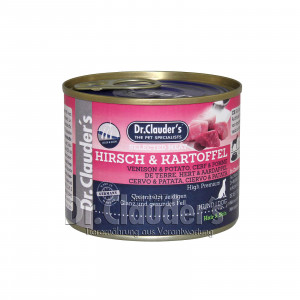 Dr.Clauder's HAIR&SKIN VENISON & POTATO 6 x 200g