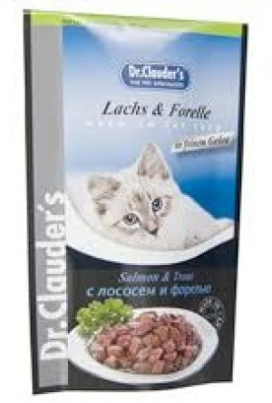 Dr.Clauder's High Premium Pouch SALMON & TROUT 6 x 100g