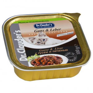 Dr.Clauder's High Premium GOOSE & LIVER 6 x 100g