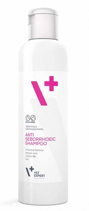 VetExpert Veterinary Dermocosmetics Antiseborrhoeic shampoo 250ml