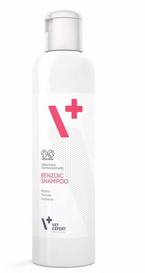 VetExpert Veterinary Dermocosmetics BENZOIC shampoo 250ml